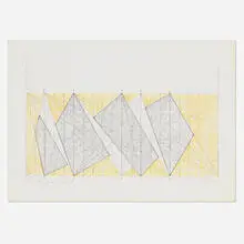 Jack Tworkov, Untitled, 1977, ink, graphite and colored pencil on paper