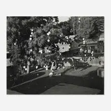 Gregory Crewdson, Untitled (Balloons in Backyard), 1997, gelatin silver print
