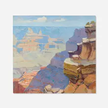 Sheldon Parsons, Morning in the Canyon, 1916, oil on canvas