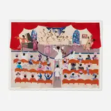 Allen Stringfellow, First Sunday for Ladies, 1991, mixed media collage