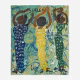 Missionary Mary Proctor, Surley [sic], acrylic on canvas drop cloth