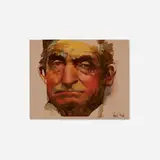 Charles Bragg, Portrait of a Gentleman, oil on board