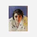 Rolf Armstrong, Portrait of Alice Joyce (illustration for Photoplay magazine), c. 1920, pastel on paper