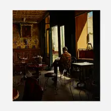 Harry McCormick, The Artist, c. 1970, oil on canvas