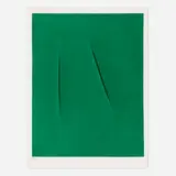 Lucio Fontana, Concetto Spaziale, 1975, lithograph in colors
