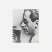Self-Portrait with Studio Camera by Man Ray, gelatin silver print, sold Jul 2022
