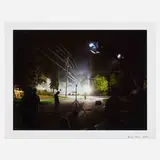 Production Still (Library Street) by Gregory Crewdson, 2003, c-print, sold Jul 2022