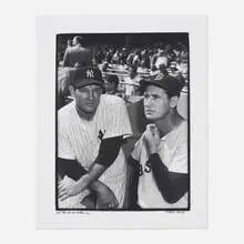 Osvaldo Salas, Allie Reynolds and Ted Williams, gelatin silver print