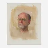 Lennart Anderson, Portrait of Eugene Carroll, c. 1995, oil on canvas