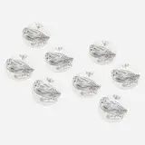 Piero Fornasetti, Uccelli Calligrafici plates, set of eight