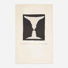 Cup 2 Picasso by Jasper Johns, 1973, lithograph in colors, sold Apr 2022