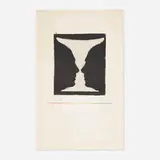Jasper Johns, Cup 2 Picasso, 1973, lithograph in colors