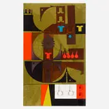 Abe Ajay, Untitled Collage Construction #4CC77