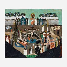 Jeni Spota, Giotto’s Dream, A Violent Life, 2007, oil on canvas