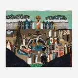 Jeni Spota, Giotto’s Dream, A Violent Life, 2007, oil on canvas