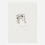 Carol Rama, Untitled, 2007, etching with hand coloring