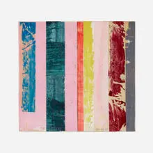 Toti Scialoja, Untitled, 1965, mixed media on matboard