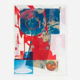 Robert Rauschenberg, Quarry Local One, 1968, offset lithograph in colors