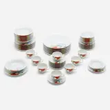 Frank Lloyd Wright, Imperial Hotel dinnerware, transfer-printed porcelain