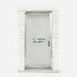 The 1:6 Scale Wrong Gallery by Maurizio Cattelan, Massimiliano Gioni, and Ali Subotnick, 2006, wood, brass, steel, resin, plastic, glass and electric lighting, sold Apr 2022