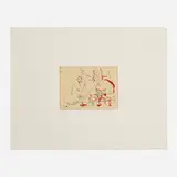 Robert Motherwell, Untitled (State II), 1977, etching in colors