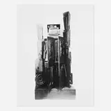 Louise Nevelson, Untitled (from the Facade portfolio), 1966, screenprint on acetate