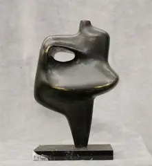 Alfredo Halegua, Heavy Point, circa 1964, Patinated bronze sculpture