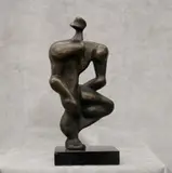 Alfredo Halegua, The Show Off, circa 1962, Limited edition patinated bronze sculpture number 2