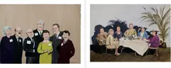 Arthur Cotton Moore, Two Works: Caricatures of Famous People, Oil on canvas