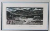 Dawn Blanchard, Waiting for Snow, Pencil numbered, titled, and signed at base