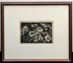 Field Daisies by Grace Arnold Albee, 1939, Pencil signed, titled and dated at base, sold Nov 2024