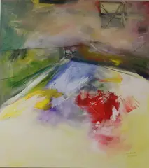Sandra Harris, Dizzy with Joy, 1999, Acrylic on canvas