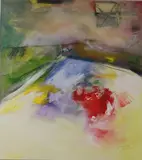 Sandra Harris, Dizzy with Joy, 1999, Acrylic on canvas