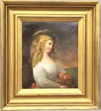 Georgina by English School, Oil on board, sold Nov 2024