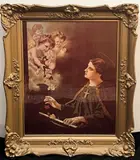 Gustav Naujok, St, Antique photogravure