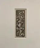 Max Weber, "Primitive Figure (Primitive Man". 1921-1925