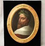 Italian School, Portrait of the Italian Poet Ludovico Ariosto, Portrait after the steel engraving drawn by A