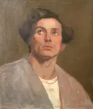 Frank Chester Perry, Portrait of a Man, Oil on canvas