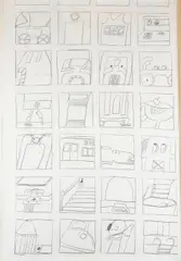 Benita Berman, Study of Everyday Objects, Mixed media on paper (ink and pencil)