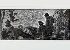 Siri Beckman, The Crossing, 1997, Pencil titled, signed and dated at base