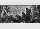 Siri Beckman, The Crossing, 1997, Pencil titled, signed and dated at base