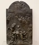 Georg Rafael Donner, The Lamentation of Christ, Patinated cast bronze plaque