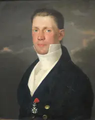 Austrian School, Young Man Wearing France's Second Empire Legion Of Honor Medal, Oil on canvas