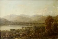 William Taylor Longmire, Windmere From Above Holbeck, 1880, Oil on canvas