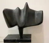 Alfredo Halegua, Icarus, circa 1964, Patinated bronze sculpture