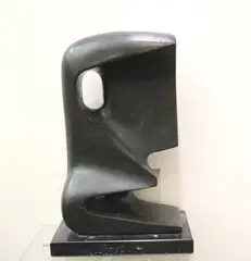 Alfredo Halegua, The Beaker, circa 1964, Patinated bronze sculpture