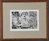 Charles Bragg, Going Public, circa 1970, Pencil signed, numbered and titled at base