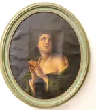 Guido Reni, Untitled, The Penitent Magdalene in Prayer, (for restoration) 19th century oil on canvas artwork