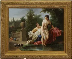 Louis-Jean-François Lagrenée, Nymphs Bathing, circa 1770, Oil on canvas