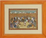 Muhammad Ben Ali Ribati, The Snake Charmer, R'bati preferred watercolor on paper as a medium over oil on canvas